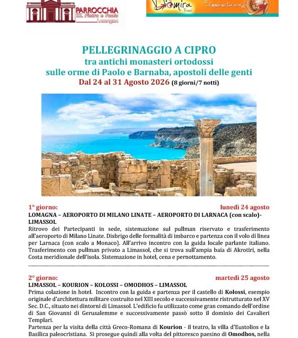 Pellegrinaggio a cipro