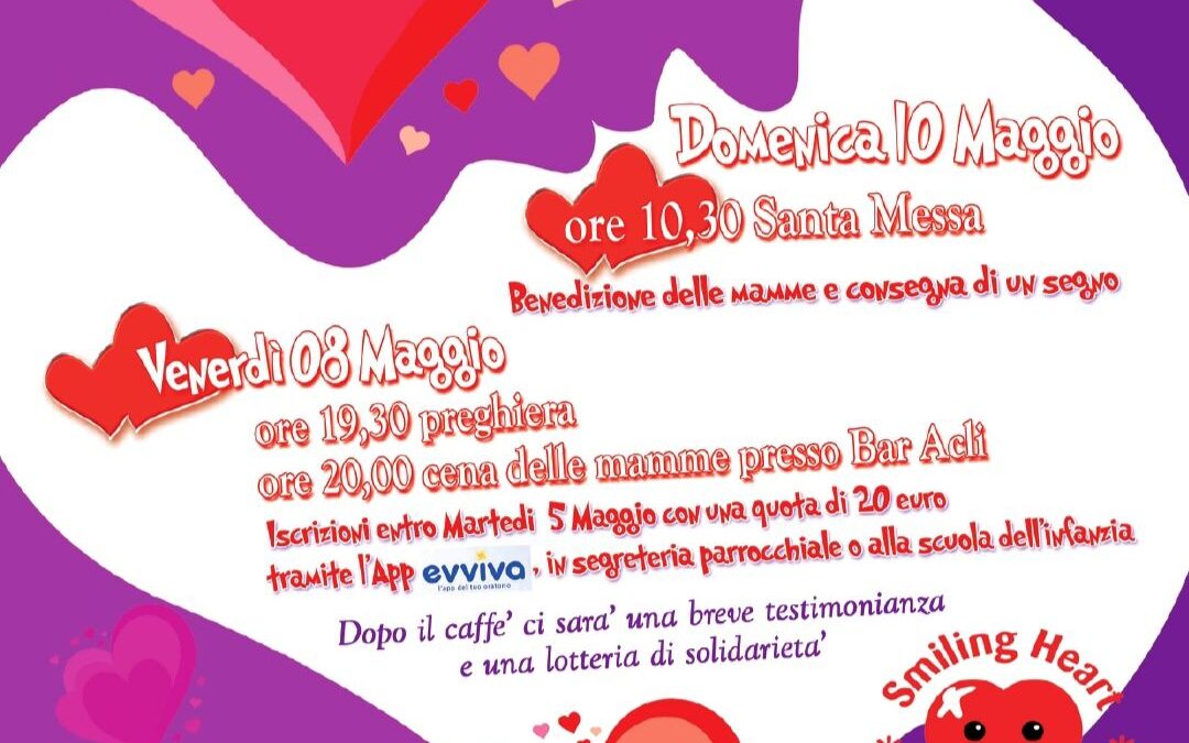 Festa della mamma 2026