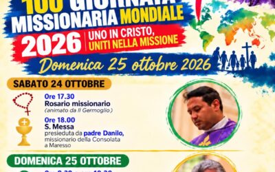 100° giornata missionaria mondiale – 25 ottobre